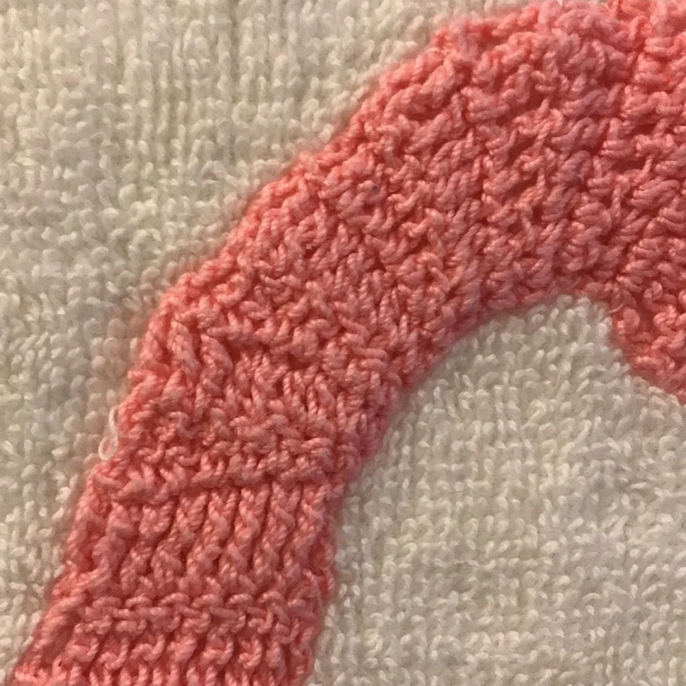 Handmade vintage towel